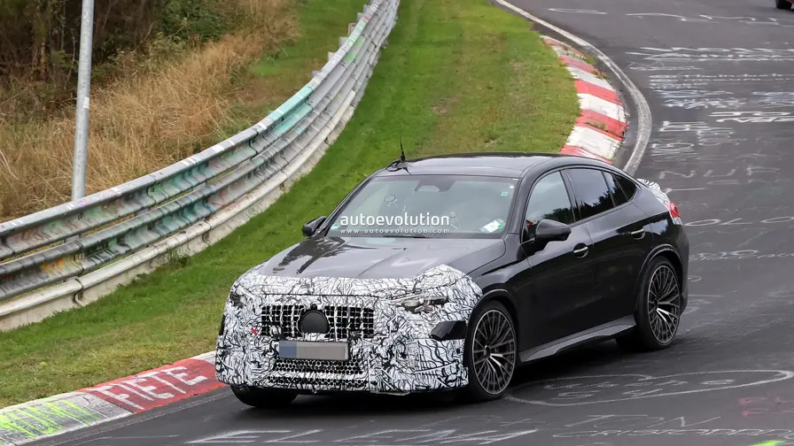 بازنگری طراحی مرسدس-AMG GLC 53 کوپه برای مدل 2028