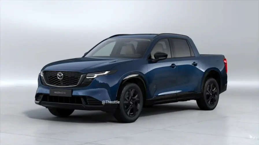 مزدا CT-5 فرضی: تبدیل CX-5 به پیکاپ شهری جمع وجور